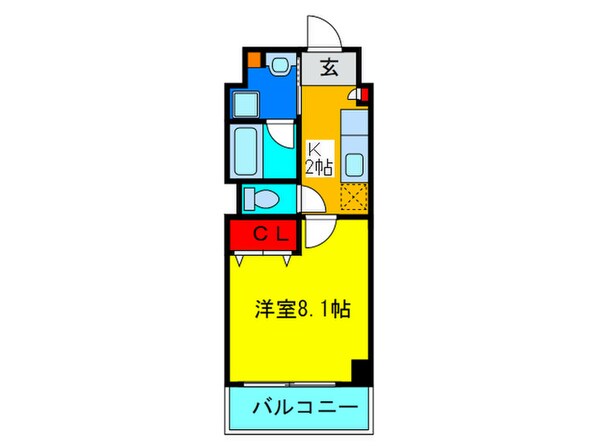 ビヤンポ－トの物件間取画像